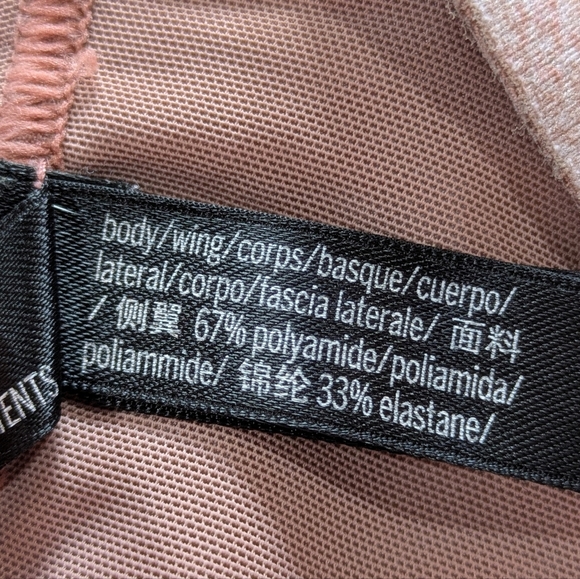 Victoria's Secret On Point Pink Snakeskin Print Lightly Padded Bra M - Picture 5 of 9